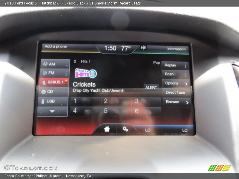 Tuxedo Black / ST Smoke Storm Recaro Seats 2013 Ford Focus ST Hatchback