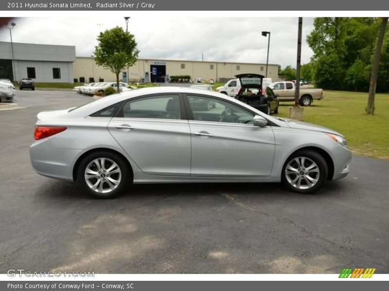 Radiant Silver / Gray 2011 Hyundai Sonata Limited