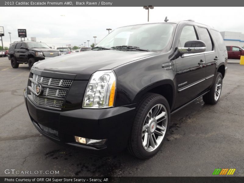 Black Raven / Ebony 2013 Cadillac Escalade Premium AWD