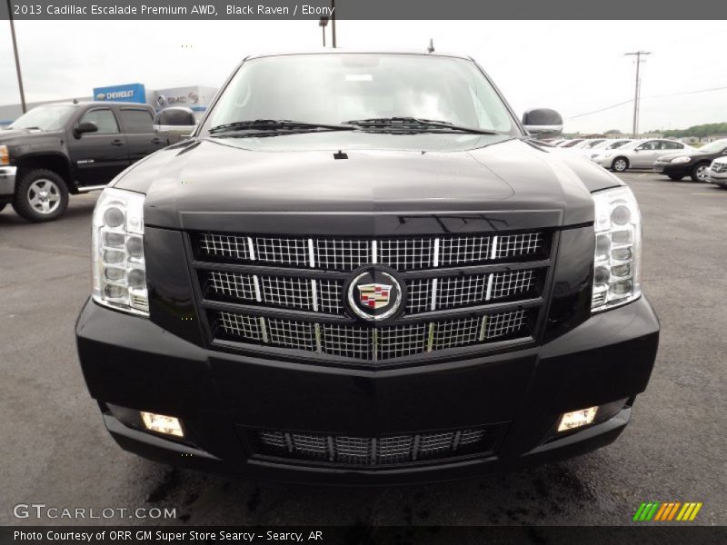 Black Raven / Ebony 2013 Cadillac Escalade Premium AWD