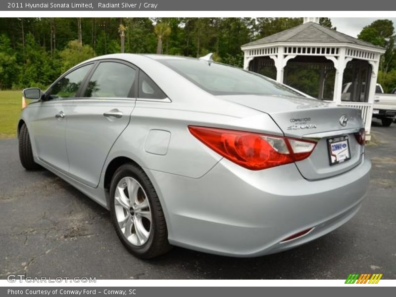 Radiant Silver / Gray 2011 Hyundai Sonata Limited