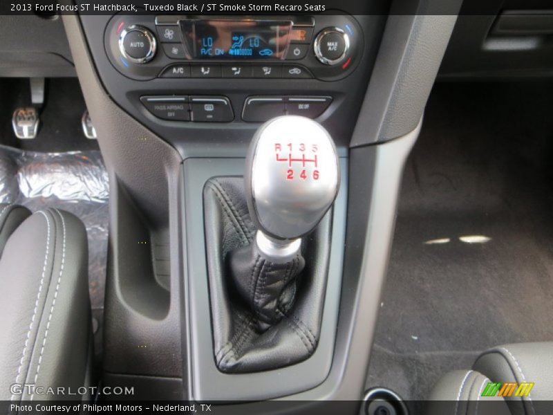 Tuxedo Black / ST Smoke Storm Recaro Seats 2013 Ford Focus ST Hatchback