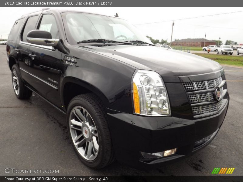 Black Raven / Ebony 2013 Cadillac Escalade Premium AWD