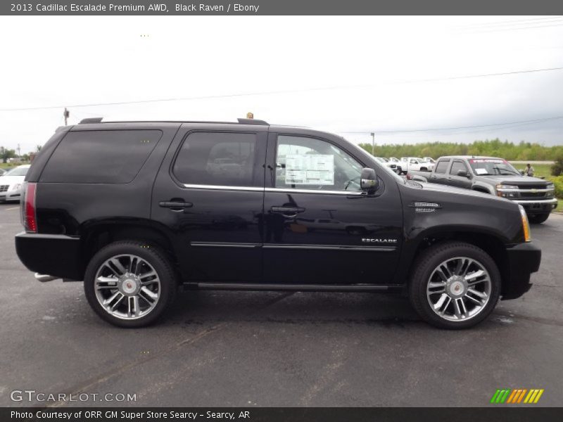 Black Raven / Ebony 2013 Cadillac Escalade Premium AWD