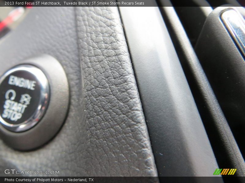 Tuxedo Black / ST Smoke Storm Recaro Seats 2013 Ford Focus ST Hatchback