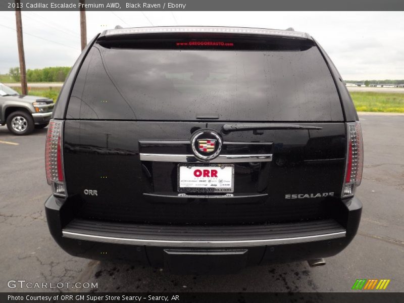 Black Raven / Ebony 2013 Cadillac Escalade Premium AWD
