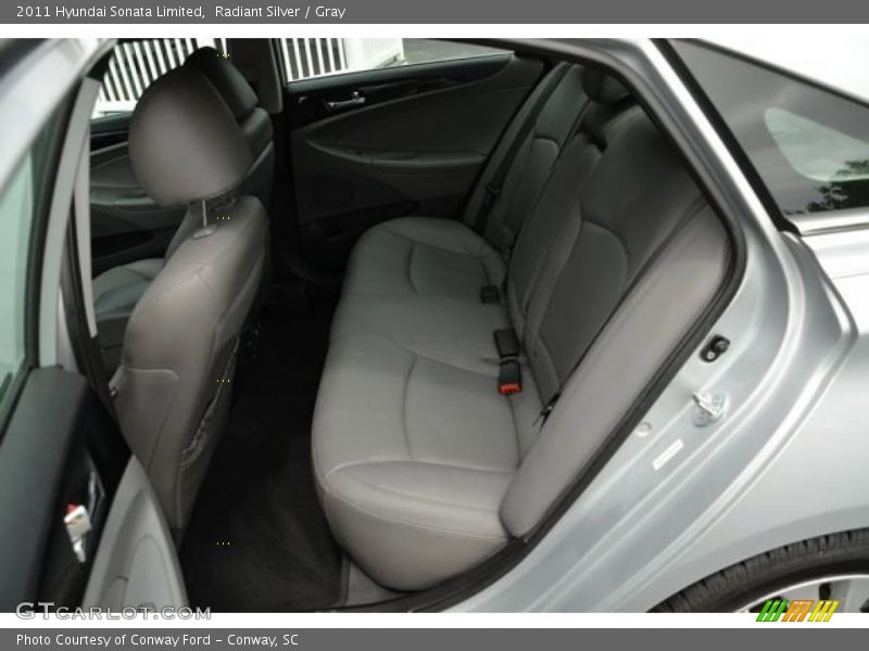 Radiant Silver / Gray 2011 Hyundai Sonata Limited