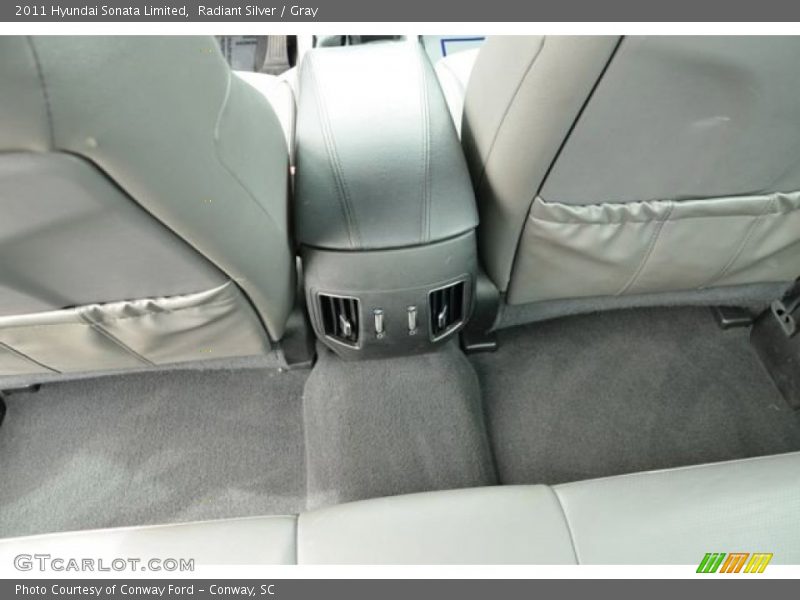 Radiant Silver / Gray 2011 Hyundai Sonata Limited