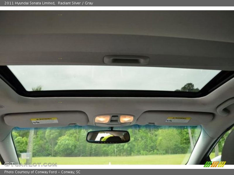 Radiant Silver / Gray 2011 Hyundai Sonata Limited
