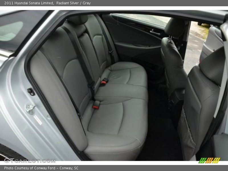 Radiant Silver / Gray 2011 Hyundai Sonata Limited