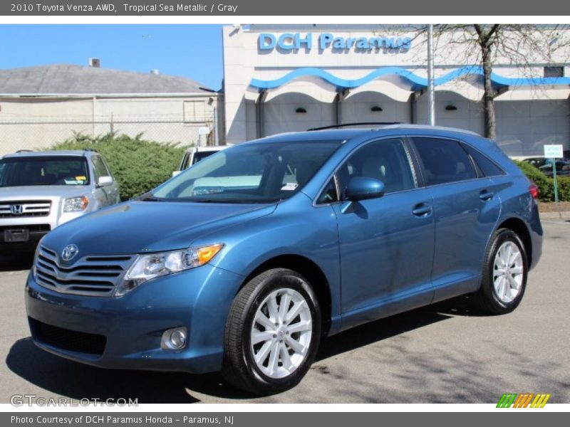 Tropical Sea Metallic / Gray 2010 Toyota Venza AWD
