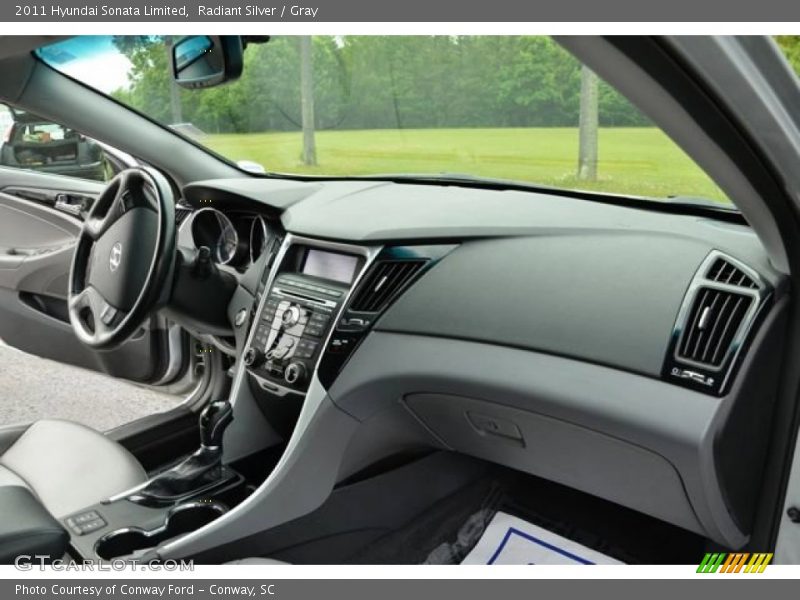 Radiant Silver / Gray 2011 Hyundai Sonata Limited