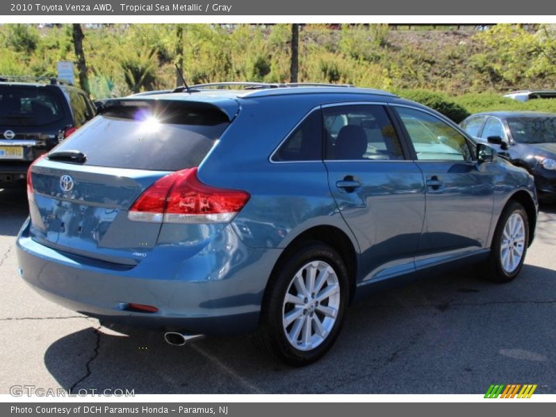 Tropical Sea Metallic / Gray 2010 Toyota Venza AWD