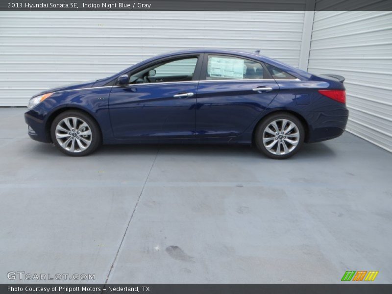  2013 Sonata SE Indigo Night Blue