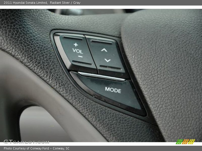 Radiant Silver / Gray 2011 Hyundai Sonata Limited