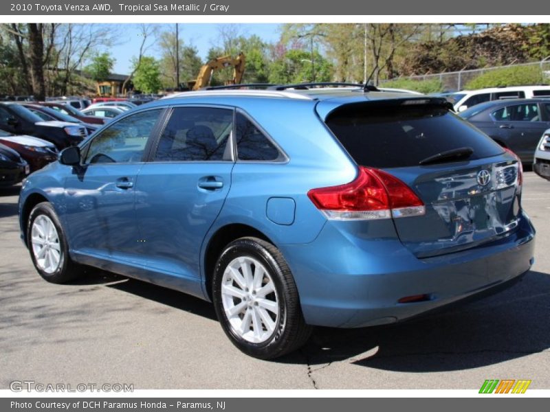 Tropical Sea Metallic / Gray 2010 Toyota Venza AWD