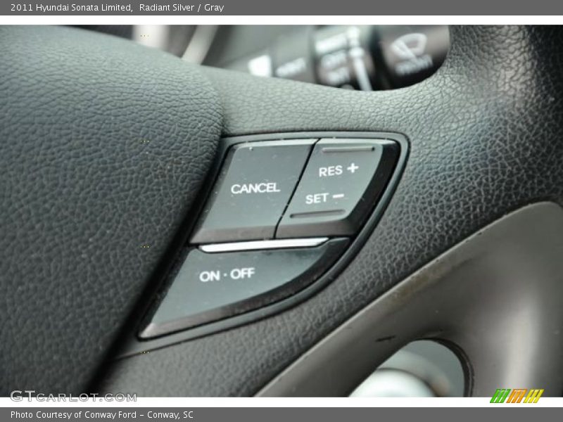 Radiant Silver / Gray 2011 Hyundai Sonata Limited