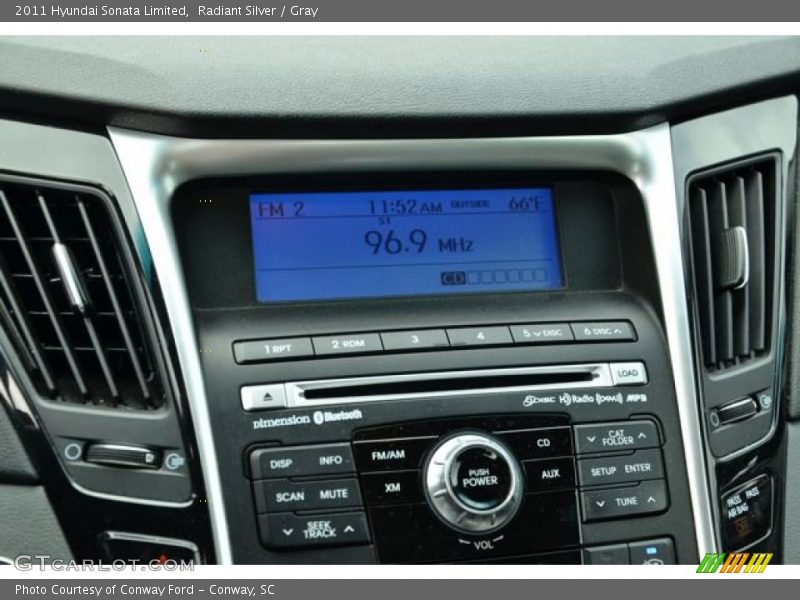 Radiant Silver / Gray 2011 Hyundai Sonata Limited