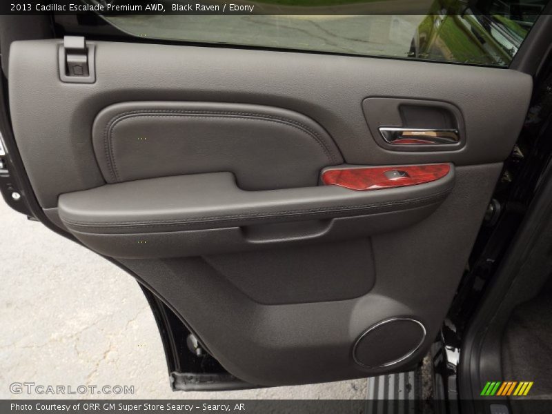 Black Raven / Ebony 2013 Cadillac Escalade Premium AWD