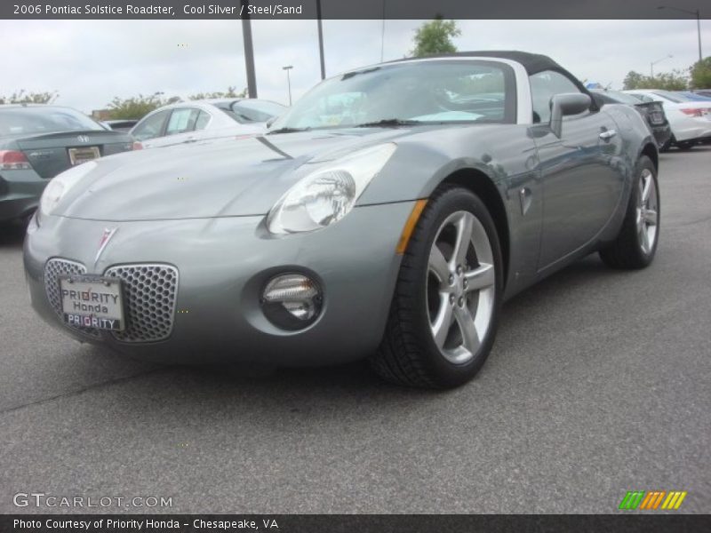 Cool Silver / Steel/Sand 2006 Pontiac Solstice Roadster