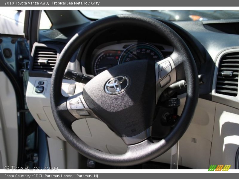 Tropical Sea Metallic / Gray 2010 Toyota Venza AWD