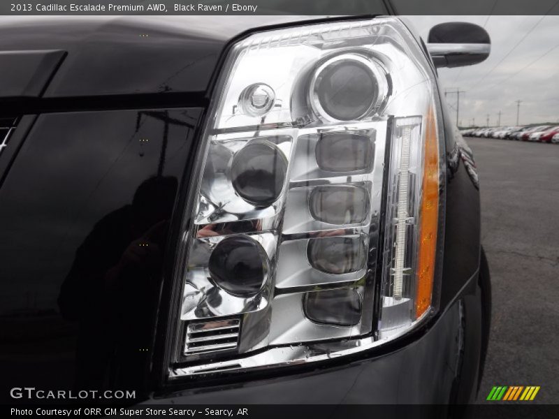 Black Raven / Ebony 2013 Cadillac Escalade Premium AWD