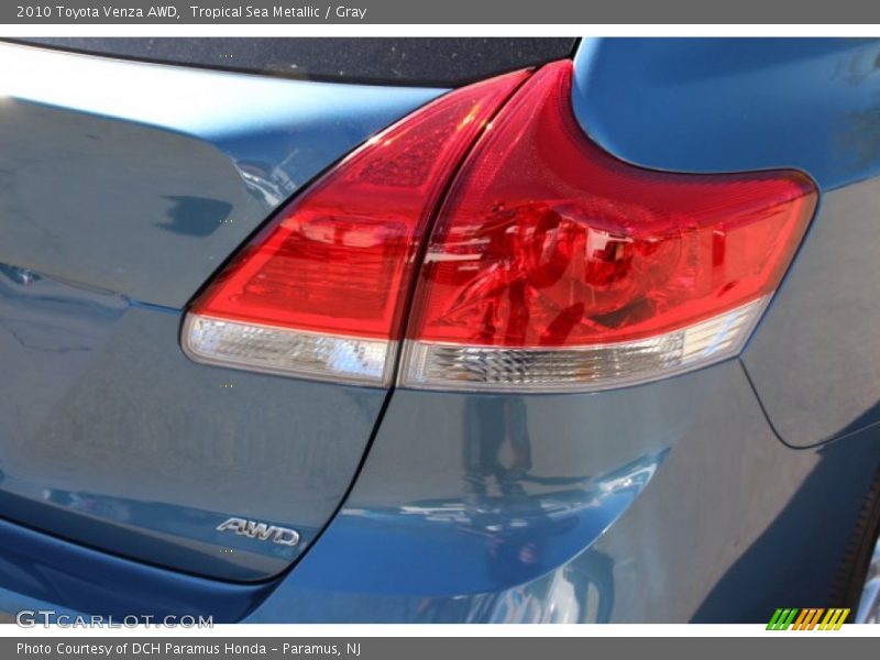 Tropical Sea Metallic / Gray 2010 Toyota Venza AWD