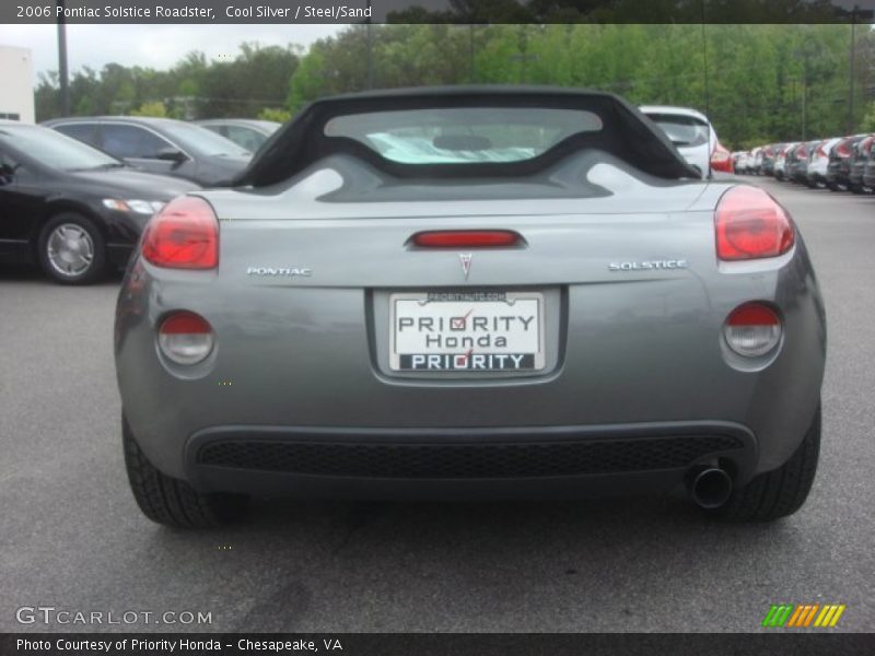 Cool Silver / Steel/Sand 2006 Pontiac Solstice Roadster