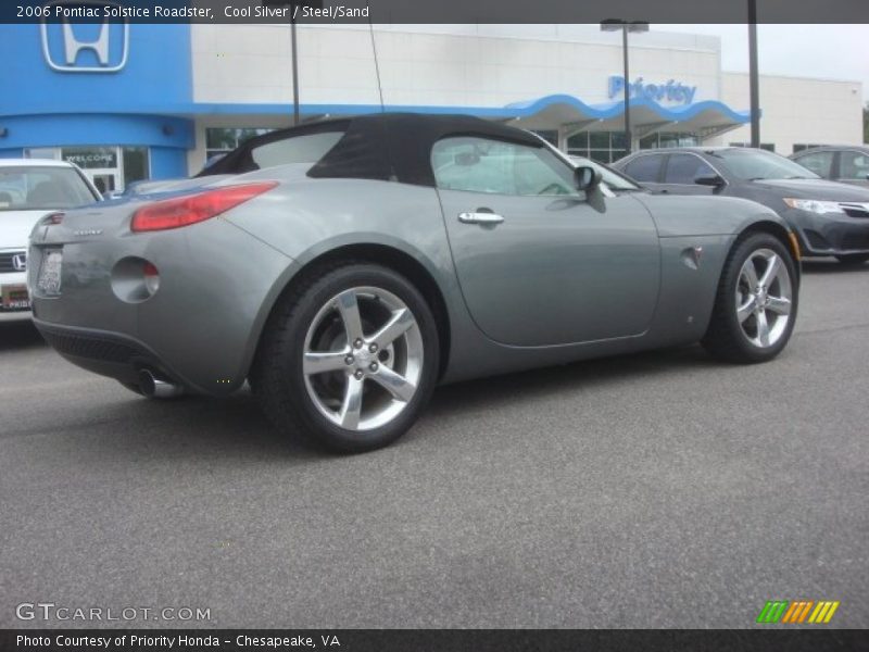 Cool Silver / Steel/Sand 2006 Pontiac Solstice Roadster