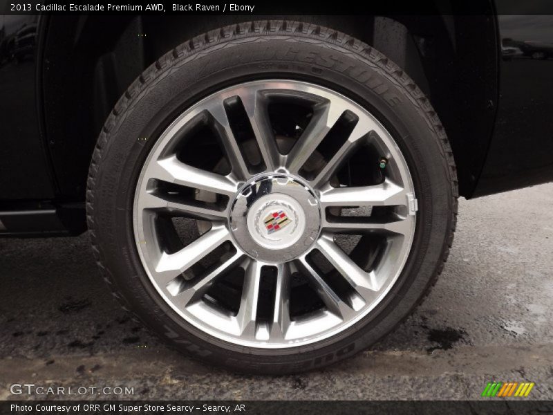 Black Raven / Ebony 2013 Cadillac Escalade Premium AWD