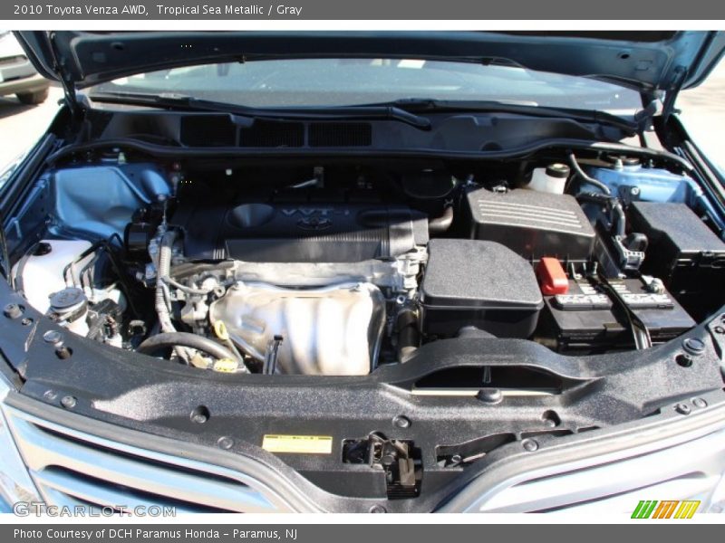 Tropical Sea Metallic / Gray 2010 Toyota Venza AWD