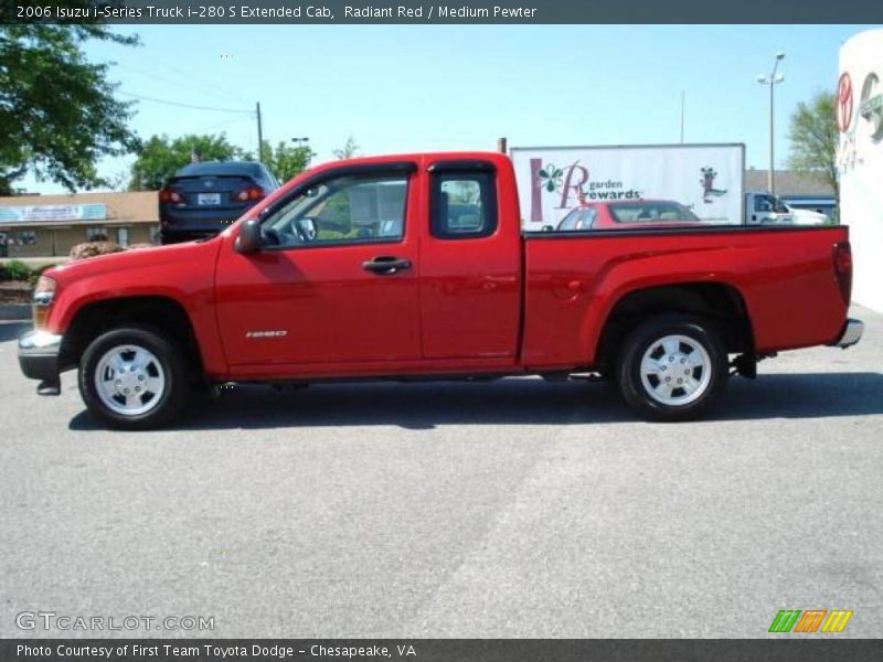 Radiant Red / Medium Pewter 2006 Isuzu i-Series Truck i-280 S Extended Cab