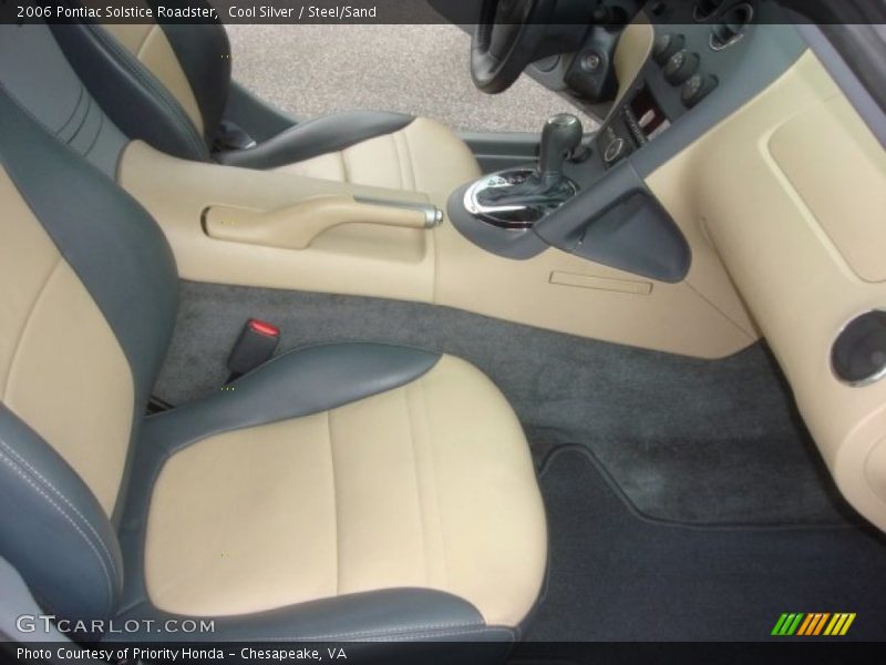 Front Seat of 2006 Solstice Roadster