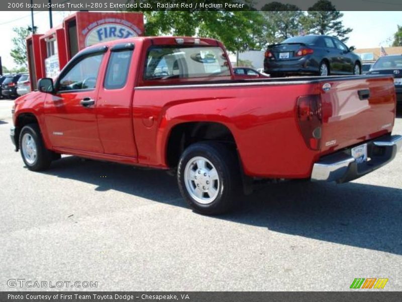 Radiant Red / Medium Pewter 2006 Isuzu i-Series Truck i-280 S Extended Cab