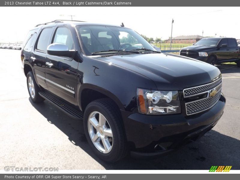 Black / Light Cashmere/Dark Cashmere 2013 Chevrolet Tahoe LTZ 4x4