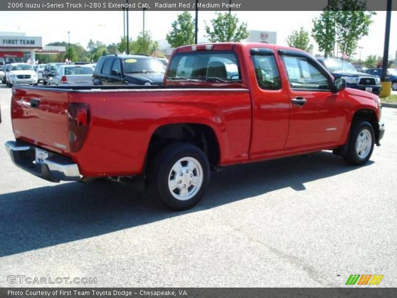 Radiant Red / Medium Pewter 2006 Isuzu i-Series Truck i-280 S Extended Cab