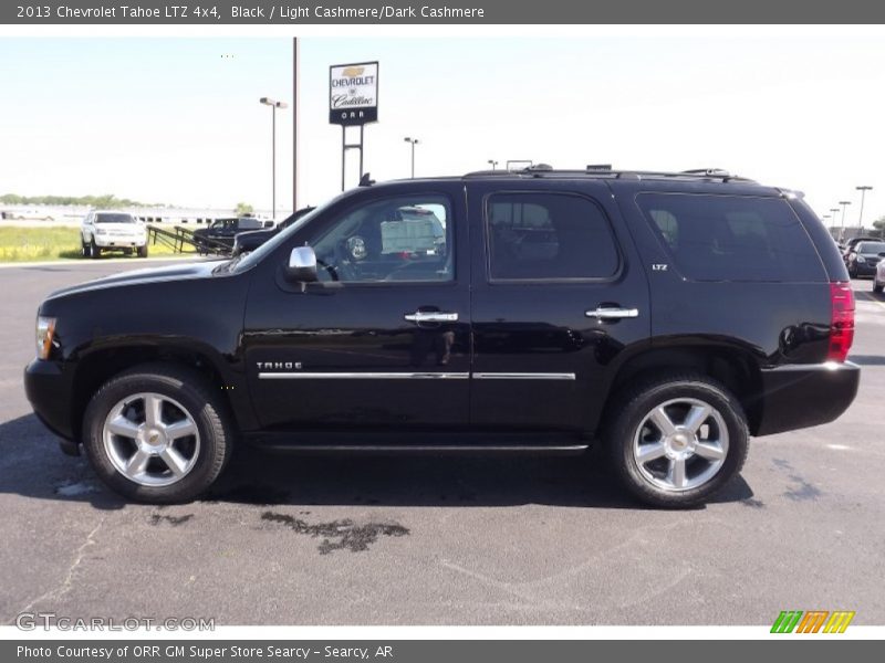 Black / Light Cashmere/Dark Cashmere 2013 Chevrolet Tahoe LTZ 4x4