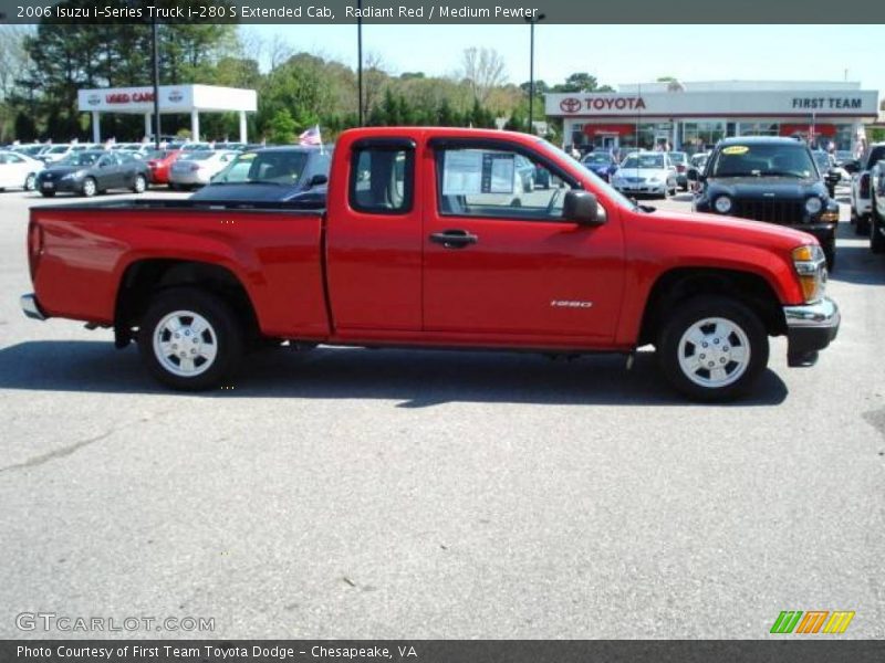 Radiant Red / Medium Pewter 2006 Isuzu i-Series Truck i-280 S Extended Cab
