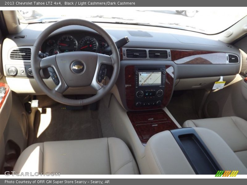 Black / Light Cashmere/Dark Cashmere 2013 Chevrolet Tahoe LTZ 4x4