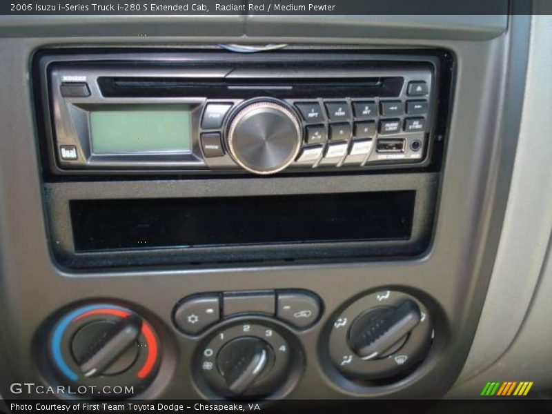 Radiant Red / Medium Pewter 2006 Isuzu i-Series Truck i-280 S Extended Cab