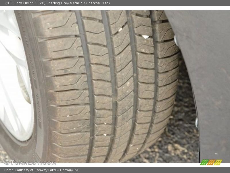 Sterling Grey Metallic / Charcoal Black 2012 Ford Fusion SE V6