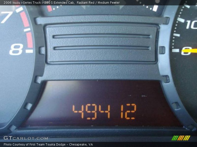 Radiant Red / Medium Pewter 2006 Isuzu i-Series Truck i-280 S Extended Cab
