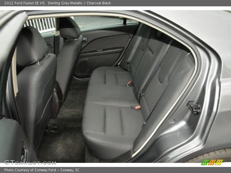 Rear Seat of 2012 Fusion SE V6