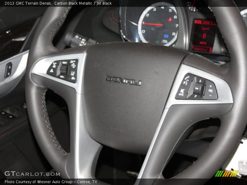 Carbon Black Metallic / Jet Black 2013 GMC Terrain Denali