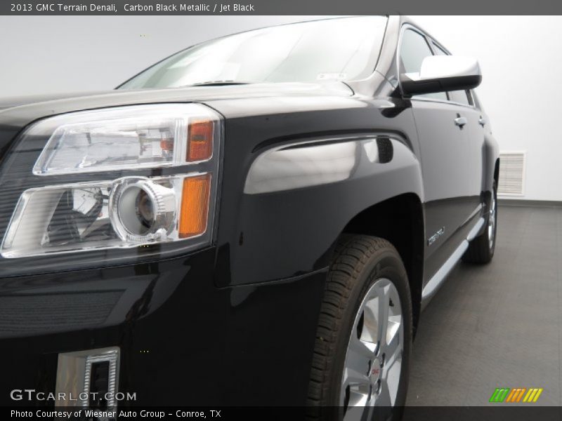 Carbon Black Metallic / Jet Black 2013 GMC Terrain Denali