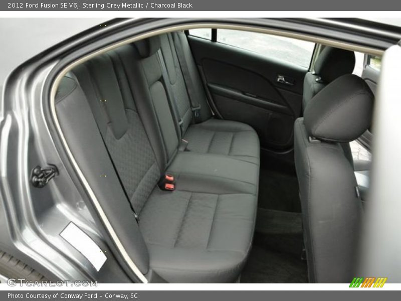 Sterling Grey Metallic / Charcoal Black 2012 Ford Fusion SE V6