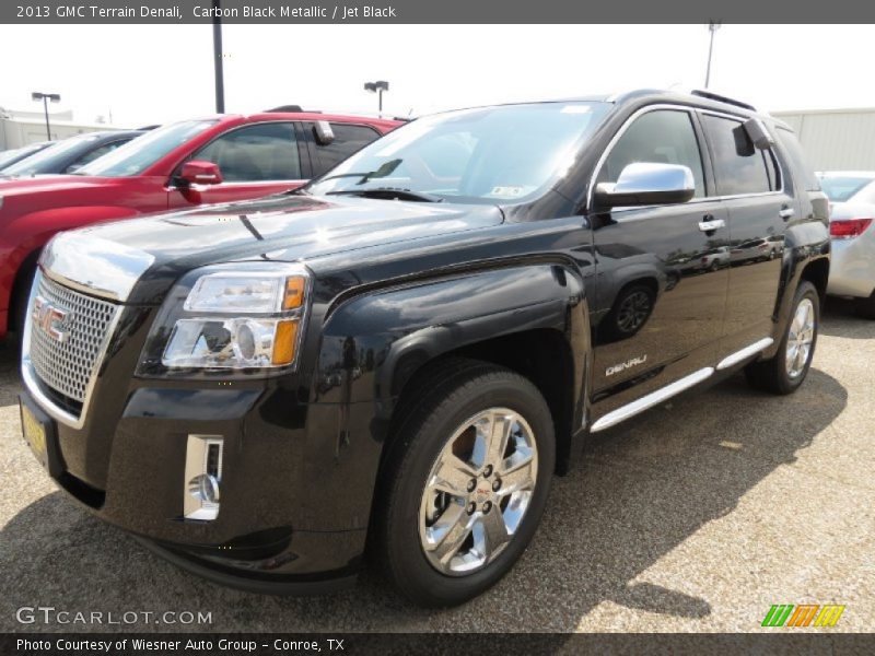 Carbon Black Metallic / Jet Black 2013 GMC Terrain Denali