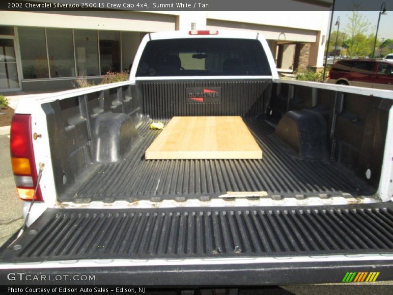 Summit White / Tan 2002 Chevrolet Silverado 2500 LS Crew Cab 4x4