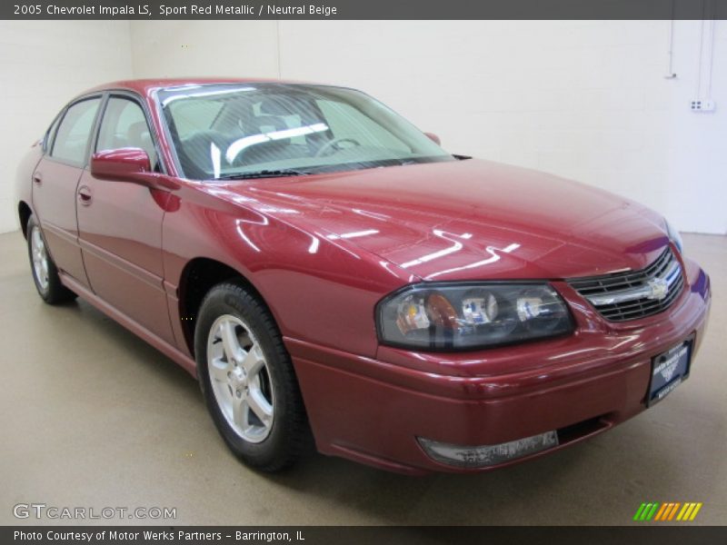 Sport Red Metallic / Neutral Beige 2005 Chevrolet Impala LS