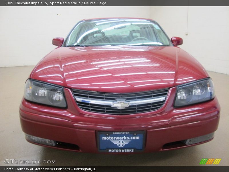 Sport Red Metallic / Neutral Beige 2005 Chevrolet Impala LS